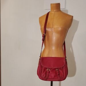 Chic Red Crossbody Bag